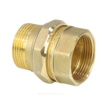 Соединитель латунь американка Ду 15 (1/2") прямой ВР/НР LD LD.65.520.15