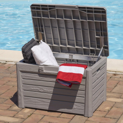 Пластиковый сундук Toomax Florida Compact 120 л grey