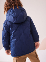 Куртка стеганая с флисовой подкладкой Next Q56-471, Темно-синий