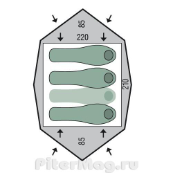Палатка Pinguin Taifun 3