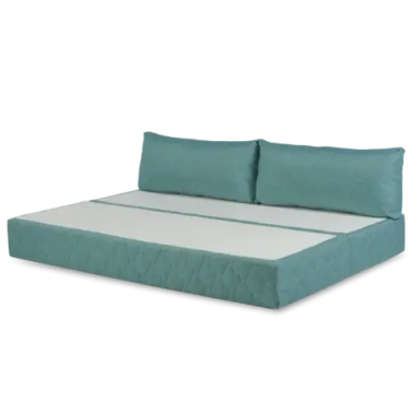 Бескаркасный диван-кровать (трансформер) BuyDream (бирюзовый)