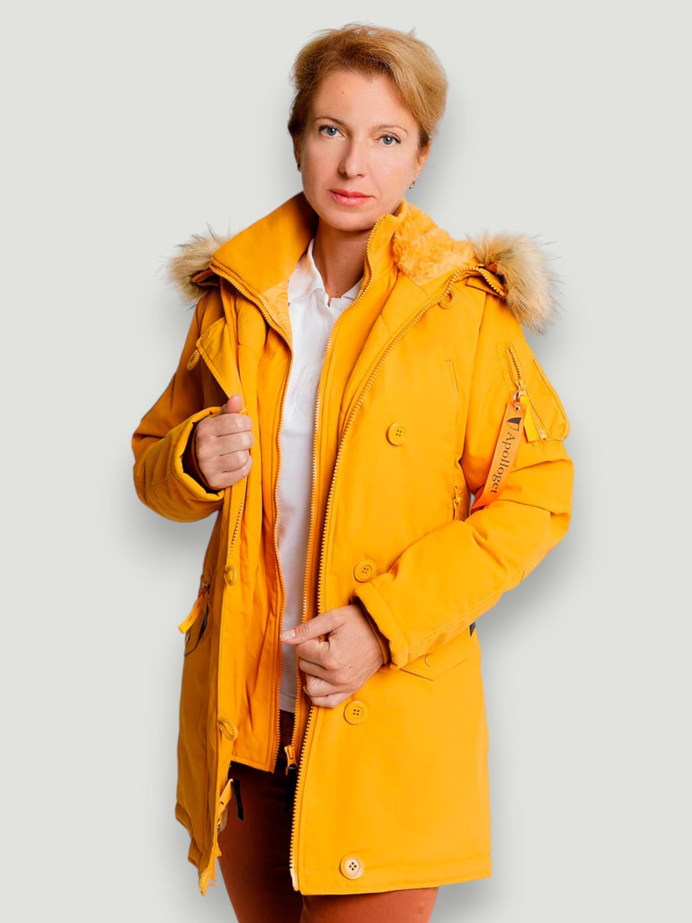Apolloget Oxford Wmn (желтая - g.glow/amber)