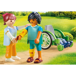 Playmobil - Пациент в инвалидной коляске 70193