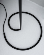 Торшер напольный белый с белым абажуром в стиле лофт, светильник напольный классический, Дельта, E27, 60 Вт