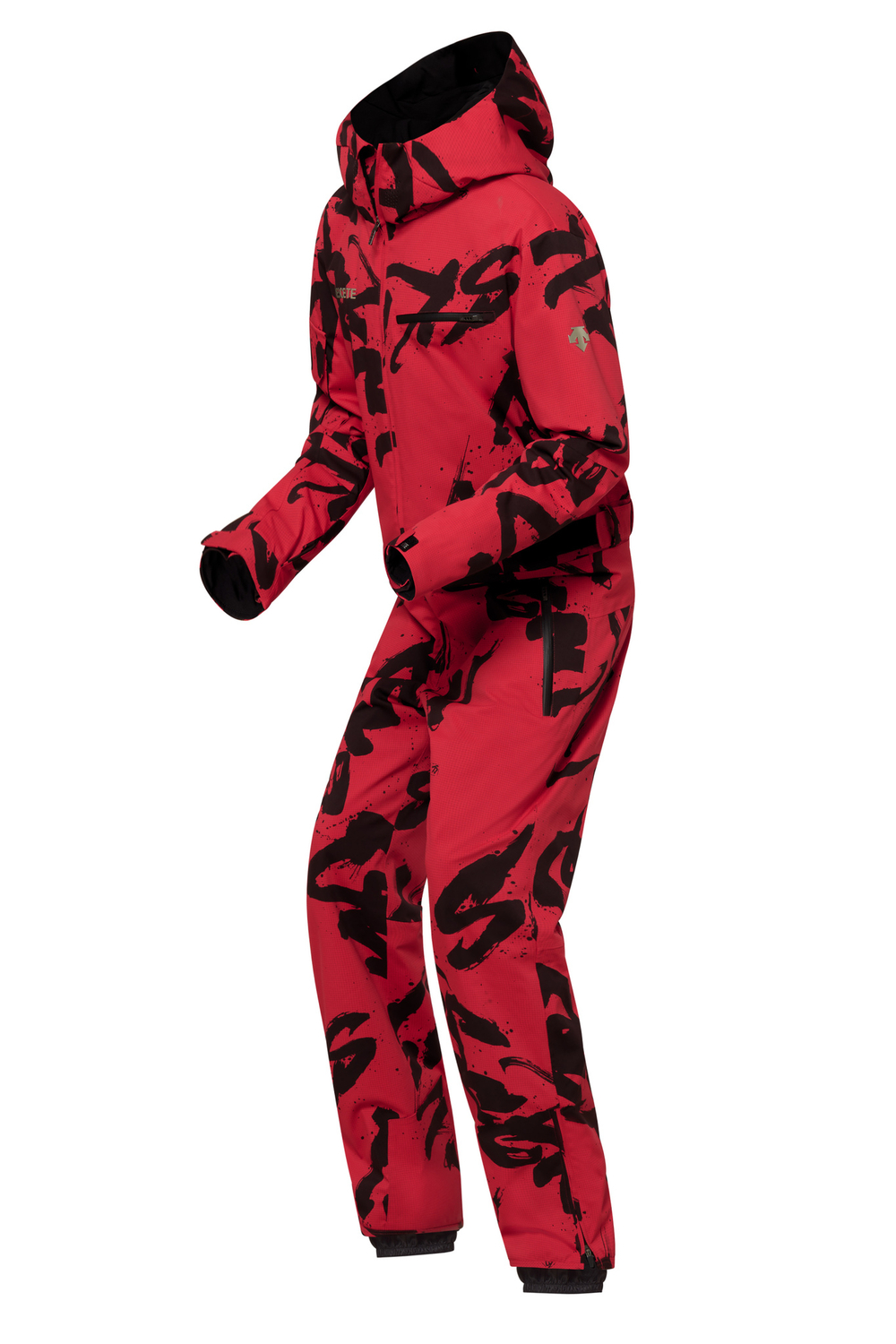 DESCENTE D12DWMSGJ52-85MD комбинезон мужской Shogun, Electric Red Mami Descente Print