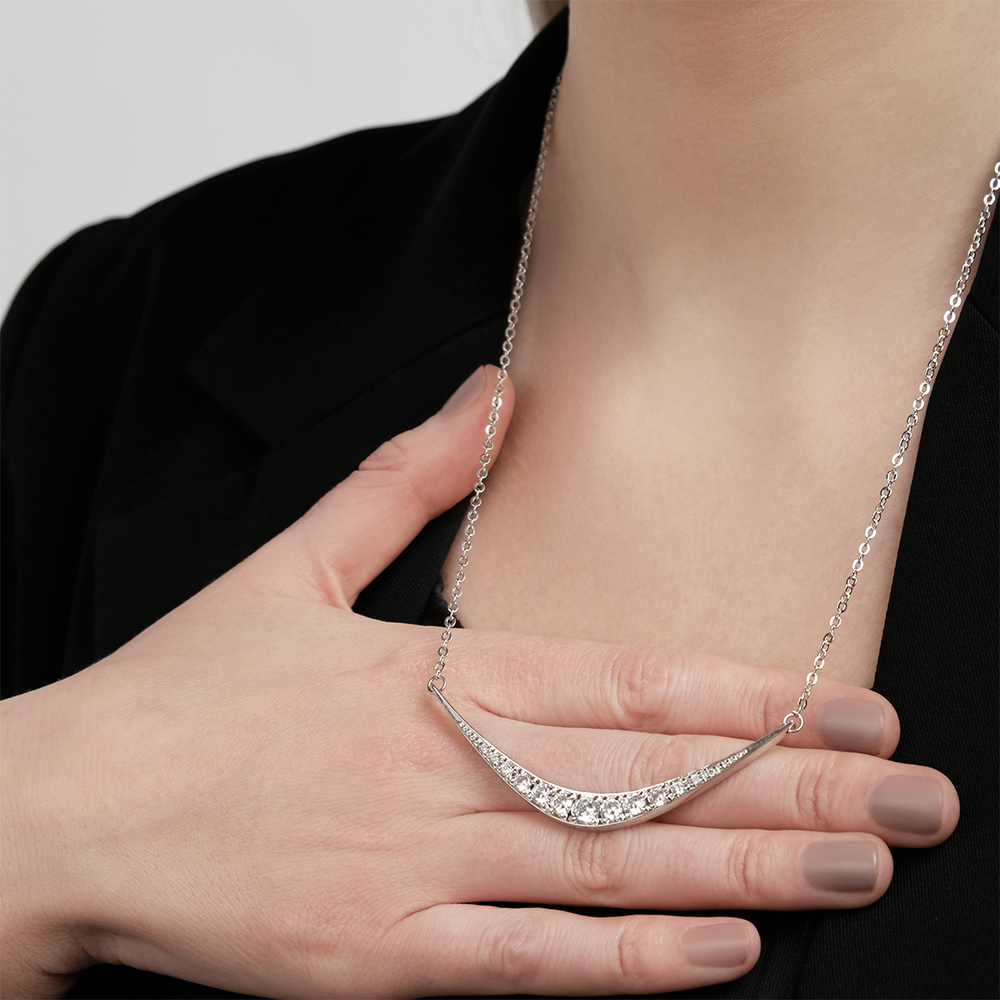 "Эдж" колье  из коллекции "Lance" от Jenavi с замком карабин