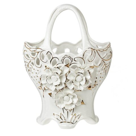 GAEM Ваза для искусственных цветов, 1150 мл, L21 W12 H30 см