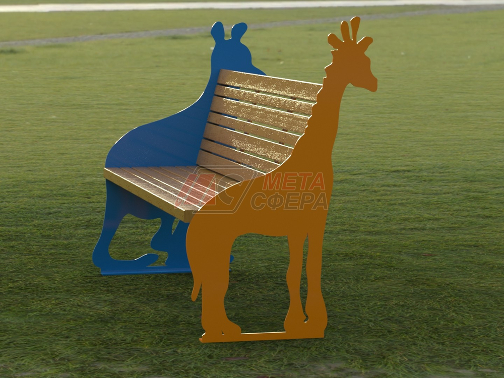 Скамейка Зоо