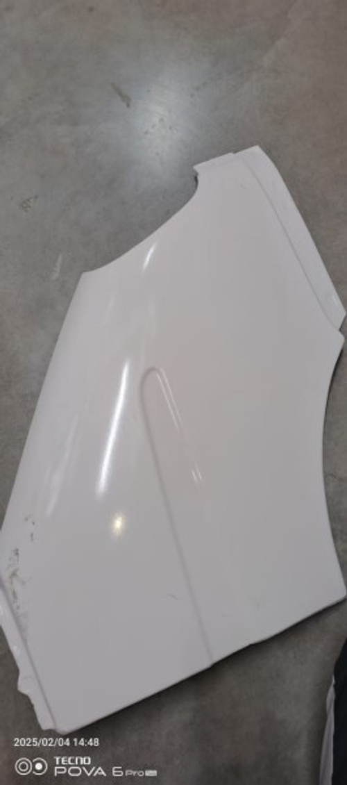 Крыло /Г-3302/ перед. прав. (белый) пластик н/о (царапина) (Автоформпласт)