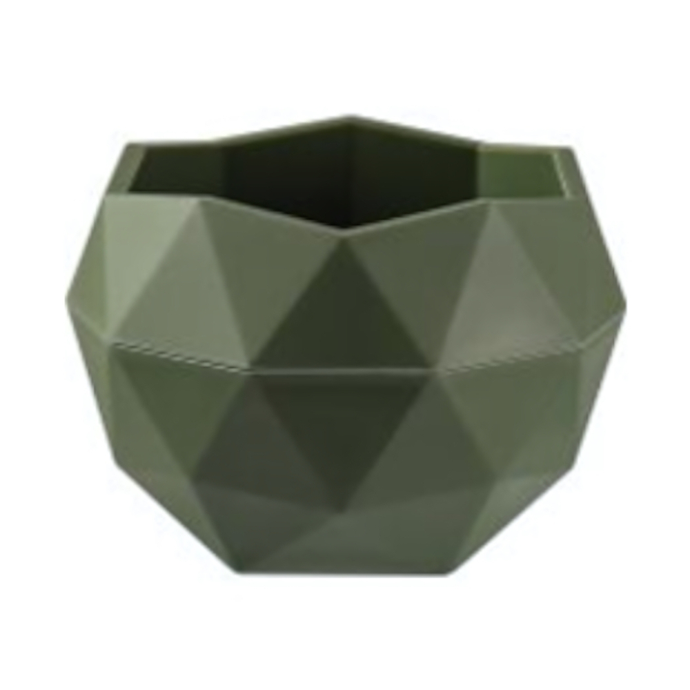 Кашпо "Топаз" (1,2л.) Цв. Тёплая хвоя