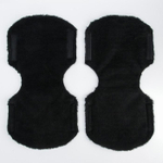 5477721 Варежки-муфты на ручку коляски, 2 шт., стеганные, цвет черный