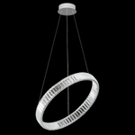 Citilux Чезаре CL338161 LED Люстра хрустальная с пультом Хром