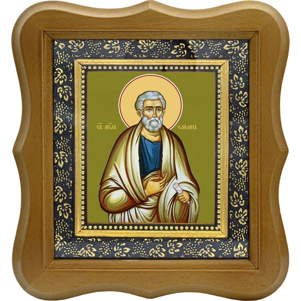 Олимп (Олимпан) апостол от 70-ти. Икона на холсте.