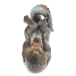 GAEM Подставка для бутылки "Крокодил", L24 W11 H17 см