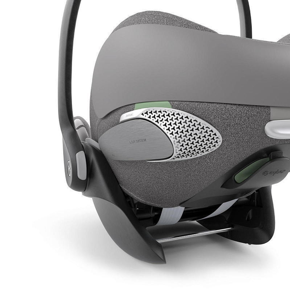 Коляска 3 в 1 Cybex Priam IV Matt Black complete и автокресло Cloud T i-Size Mirage Grey Plus Off White