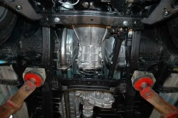 Защита КПП и РК Sheriff для Mitsubishi Pajero Sport II 2008-2016 арт.14.1145 V2