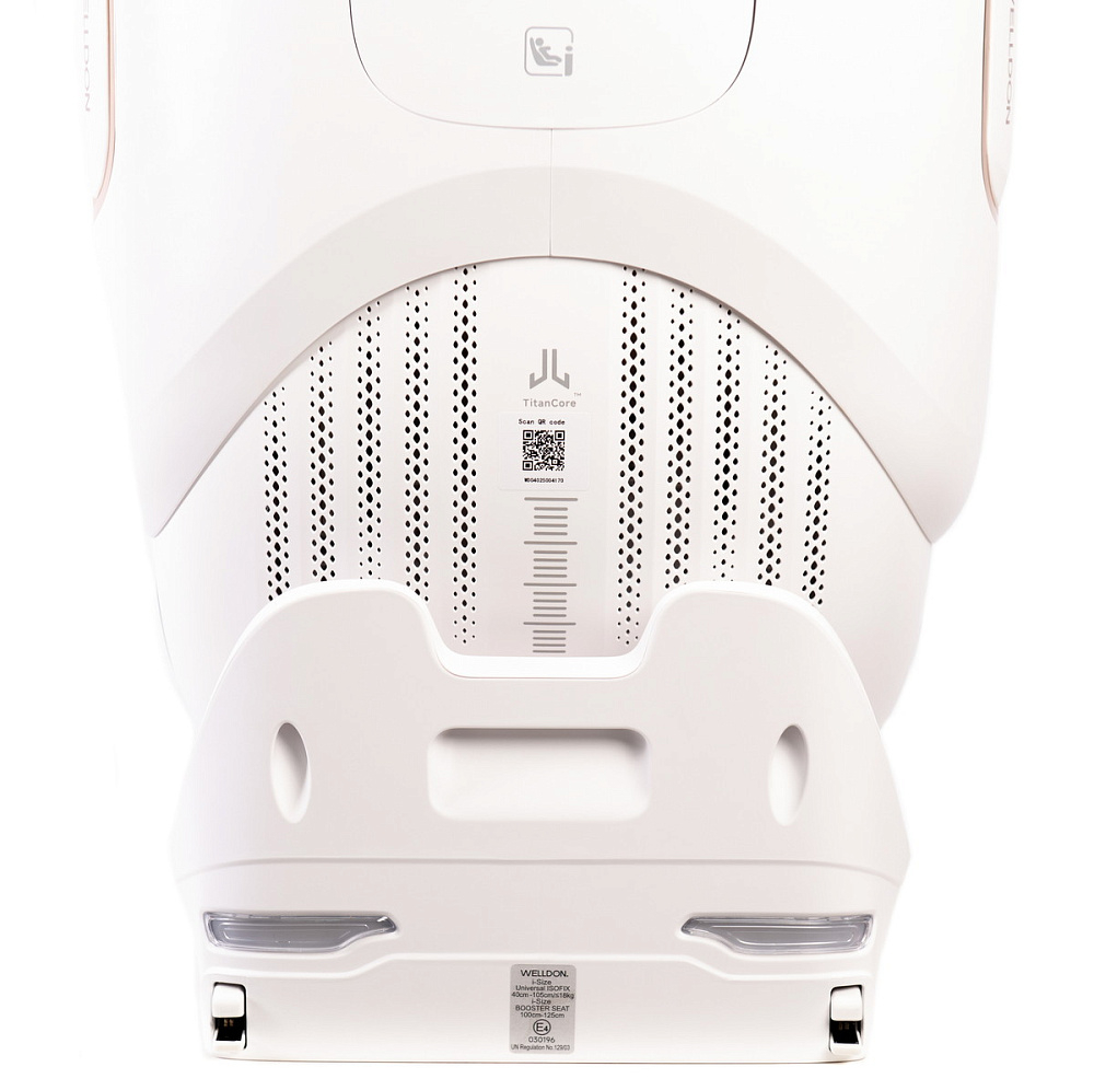 Автокресло Welldon Smarturn Air i-Size Ivory молочный