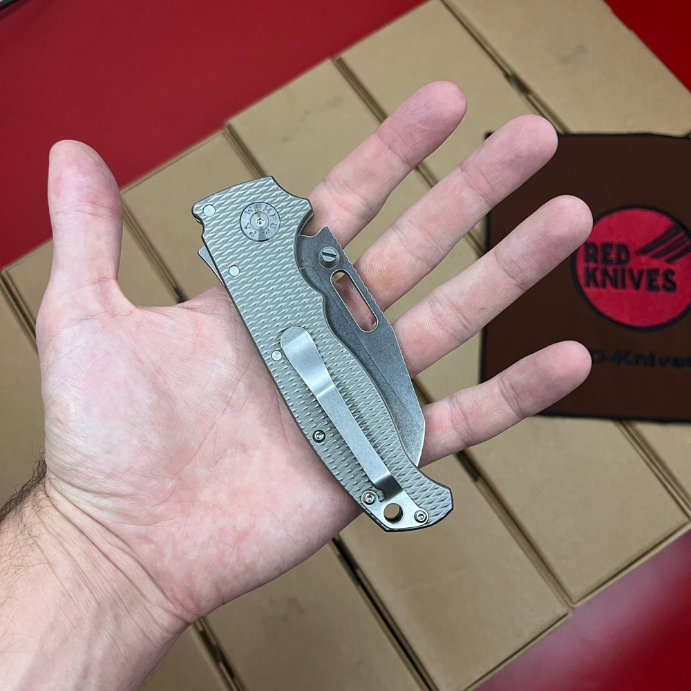 Нож Demko Knives AD-20 Ti SHF А +++ - рукоять фрез. AD-20TISHFФ