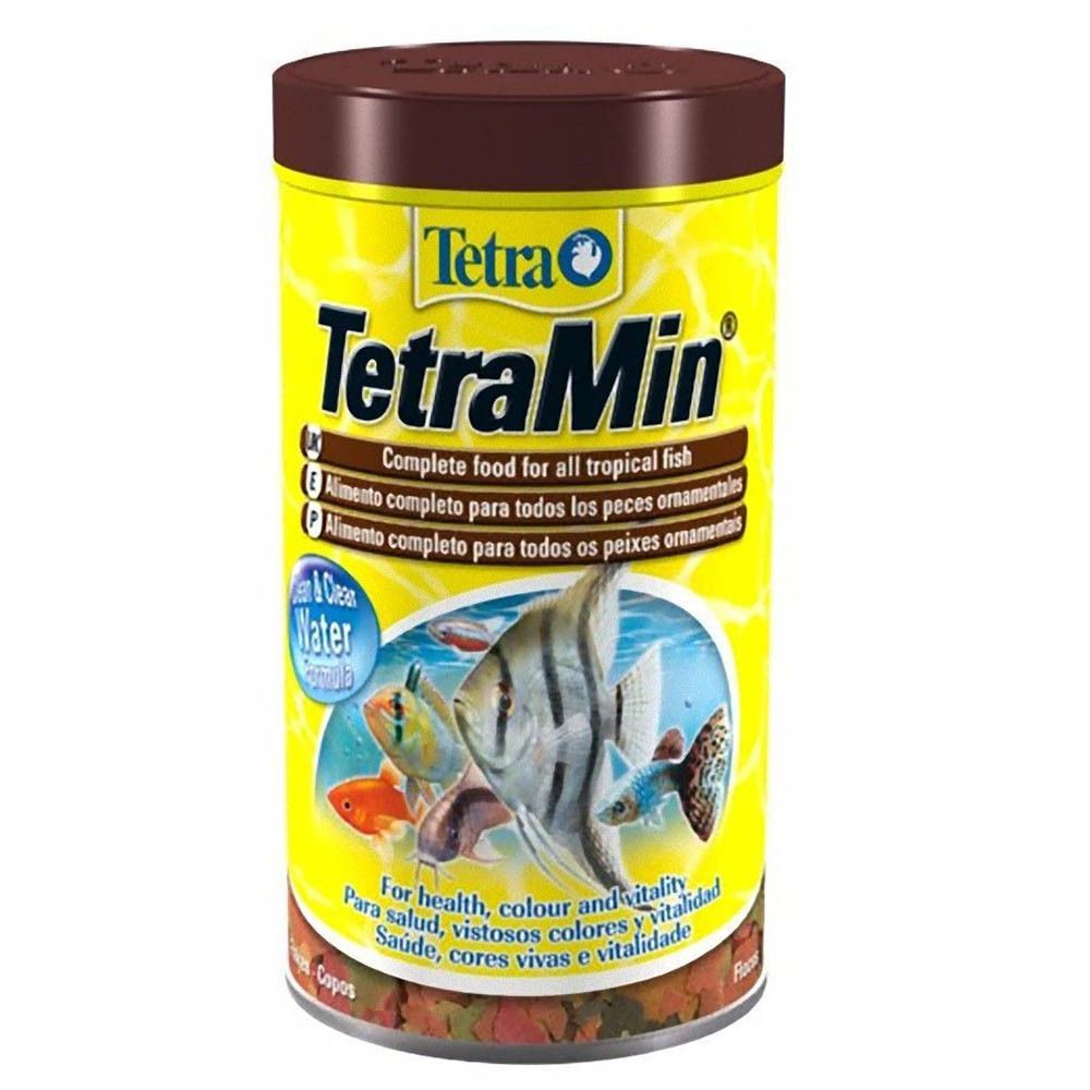TetraMin Flakes - основной корм для рыб (хлопья)