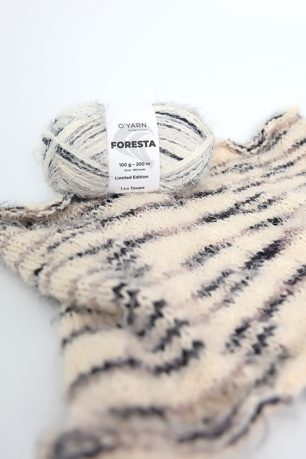O’YARN FORESTA тигры, зебры, леопарды, 500г
