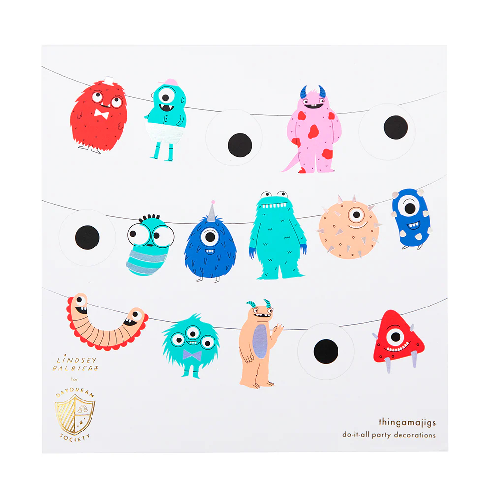 Гирлянда “Little Monsters” 16 героев