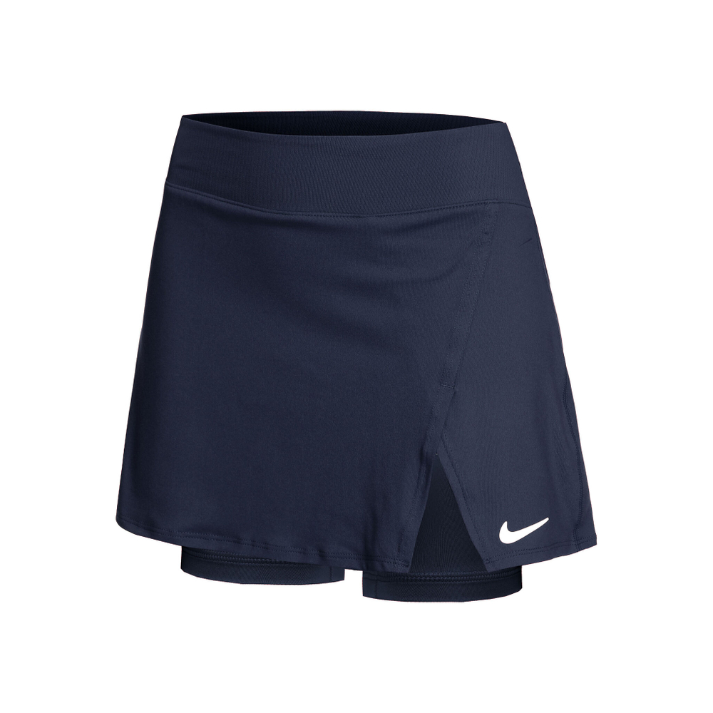 Женская теннисная юбка Nike Court Victory Dri-Fit Straight Skirt Women - Dark Blue