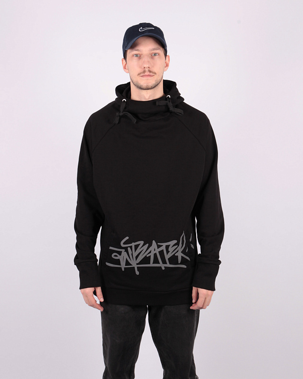 Толстовка ANTEATER Hoodie-Tag-Grey