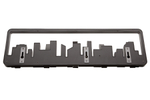 Вешалка настенная Skyline черная, Umbra