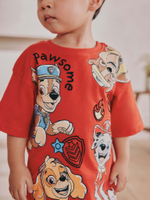 Пижама для мальчика Next AC1-057 3 шт., Красный, Голубой, Бежевый