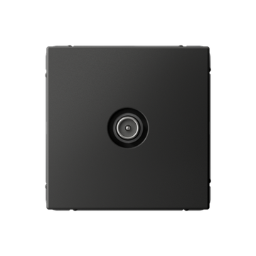 Розетка телевизионная оконечная TV ArtGallery 1дБ механизм базальт SE GAL001491