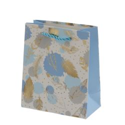 GAEM Пакет подарочный XS (бумага 210г/м2, блок микс 12шт), L12 W6 H14 см, 4в.