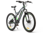 Электровелосипед Eltreco Walter (Серо-зеленый)