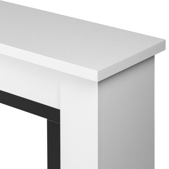 Каминокомплект:Очаг Electrolux Infinity EFP/P-1600ULS, портал Canto Long белый, черный купить в Москве и Московской области по низкой цене с доставкой по России — (3) Каминокомплект:Очаг Electrolux Infinity EFP/P-1600ULS, портал Canto Long белый, черный — (3)