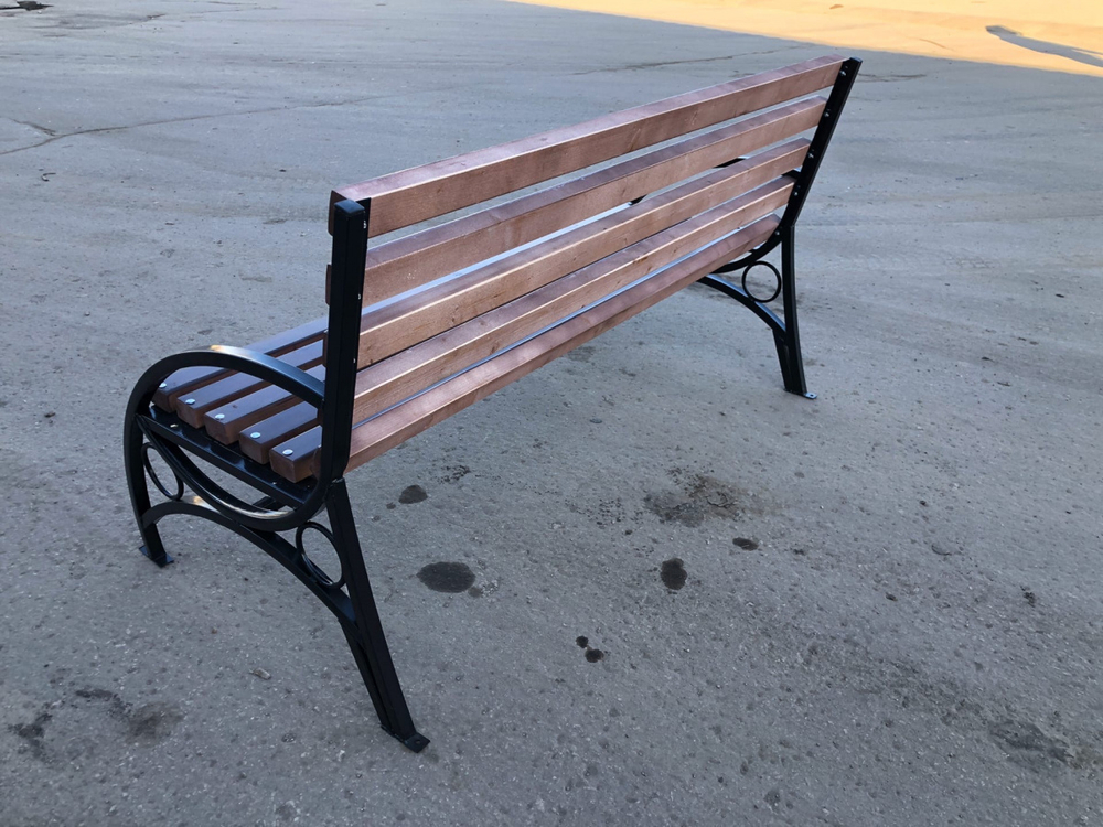 Скамейка "Бульвар с подлокотником" 1,5 м