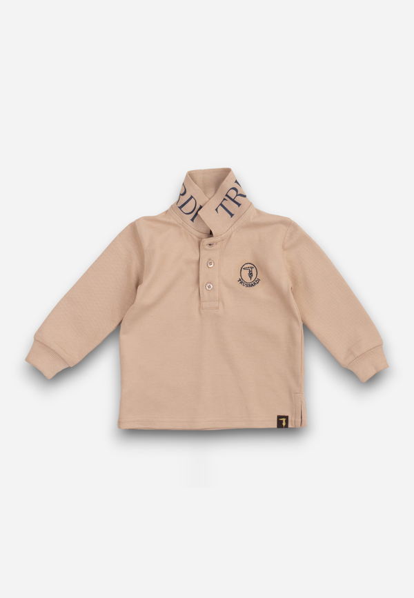 Футболка поло лонгслив Trussardi