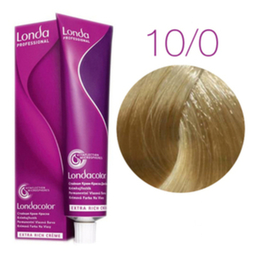 Londa Color стойкая крем-краска, 10/0 яркий блонд, 60мл