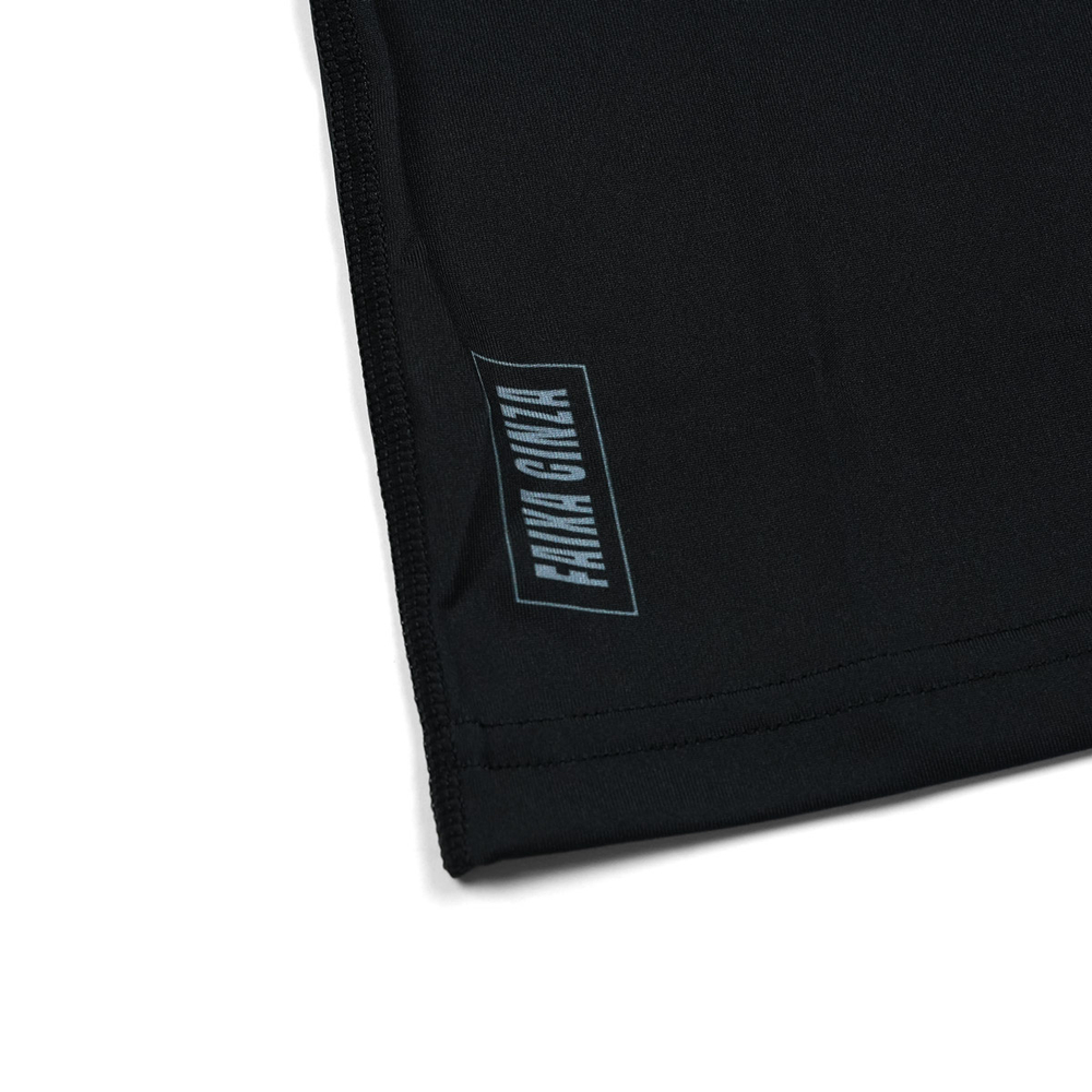 Детский Рашгард GROUND GAME IBJJF серый