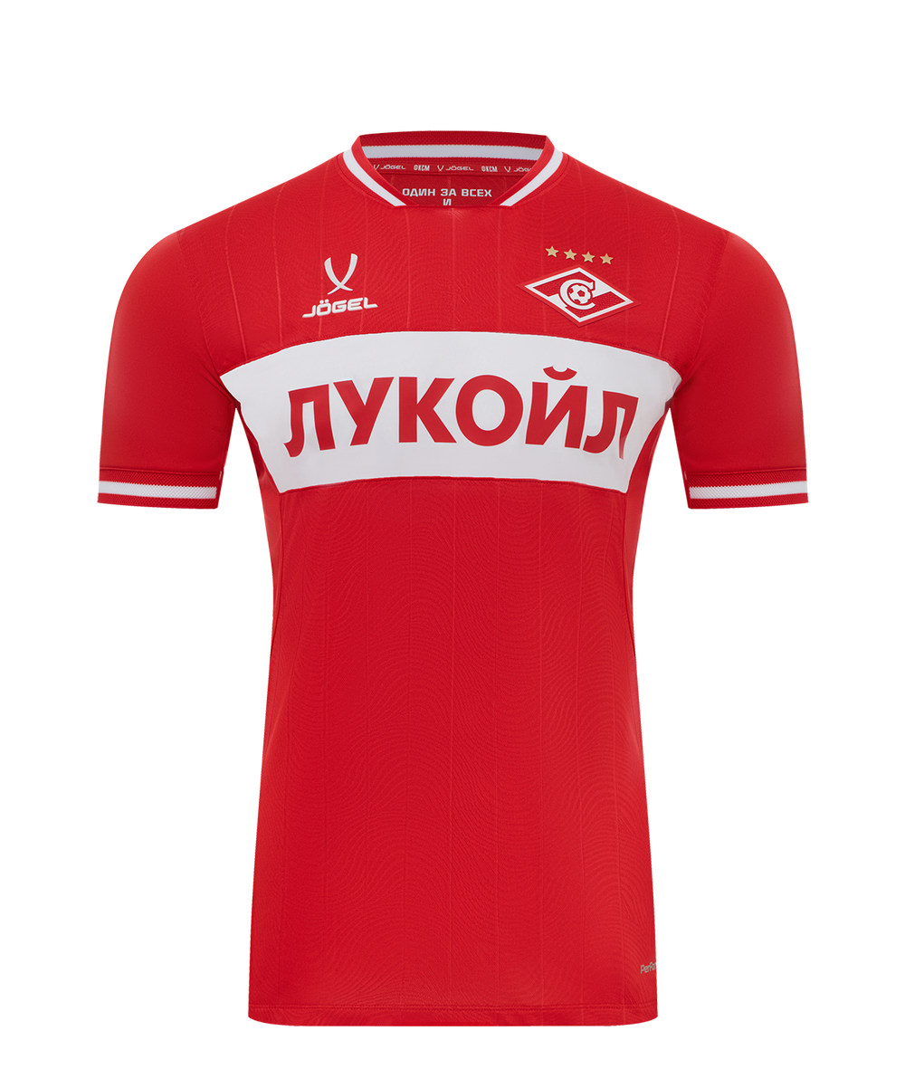 Футболка игровая Jögel PerFormDRY Spartak 25 Home Jersey-K, красный
