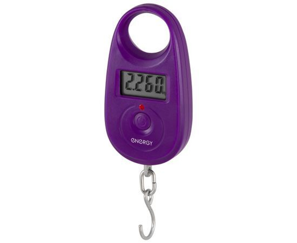 Безмен электронный ENERGY BEZ-150 фиолетовый 25 кг