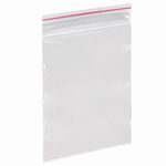 Пакеты с замком (гриппер), комплект 100 шт., 70х100 мм, ПВД, толщина 35 микрон, BRAUBERG, 606208