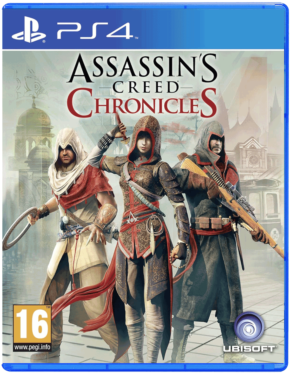 Игра Assassin's Creed: Chronicles (Трилогия) (Русская версия) для PlayStation 4