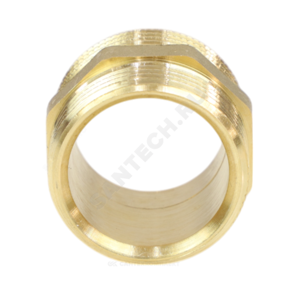 Ниппель латунь Ду 20 (3/4") НР LD LD.65.501.20