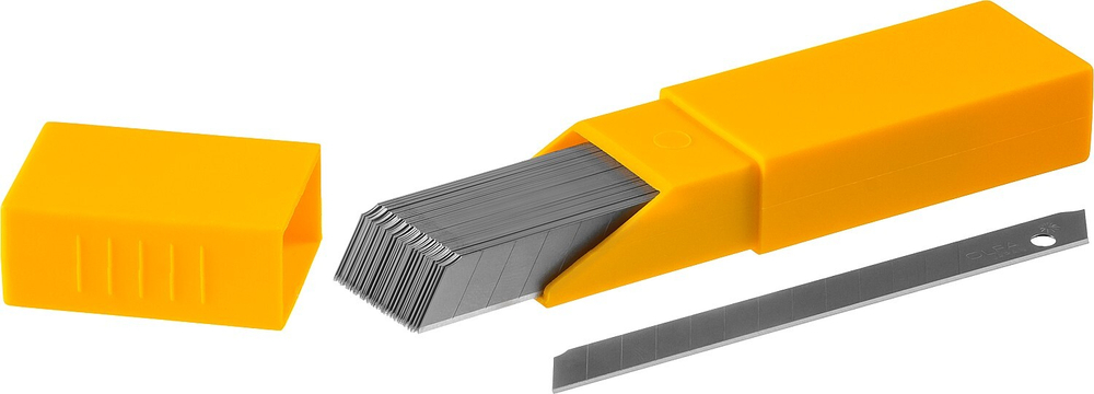OLFA 9 х 80 х 0.38 мм, 50 шт, сегментированные лезвия (OL-AB-50B)