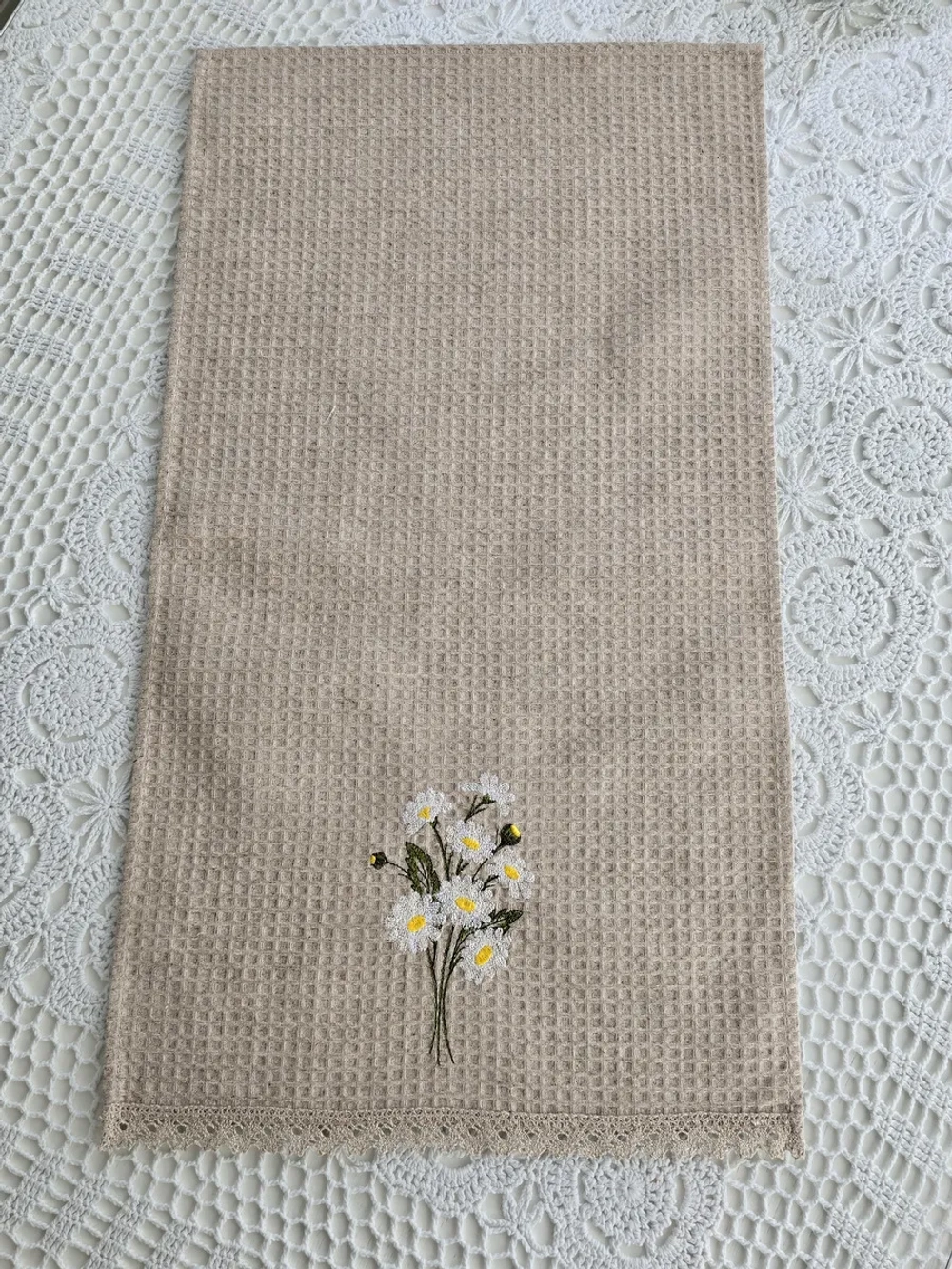 Полотенце для кухни "Ромашки"