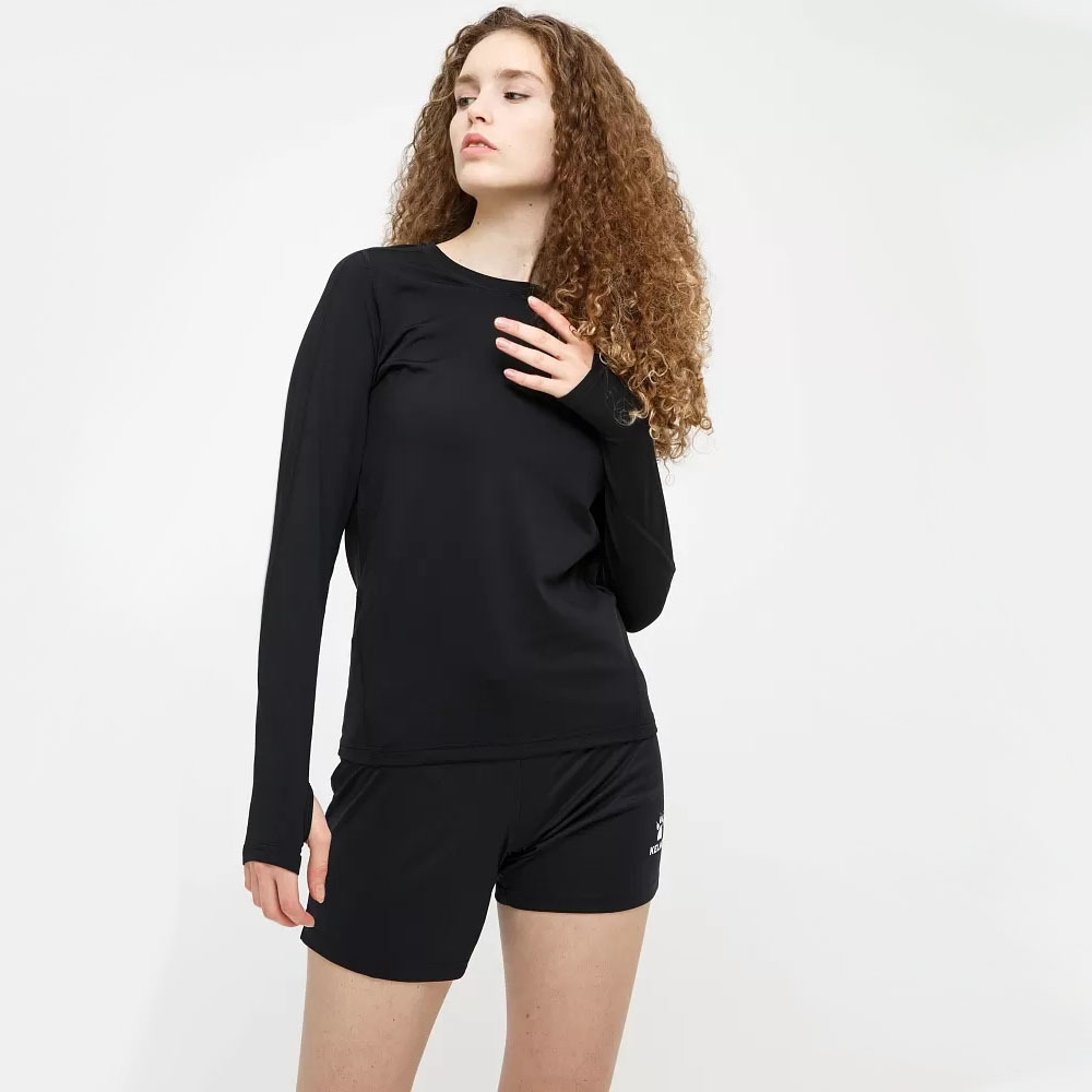Футболка с длинным рукавом KELME Tech fit, 3891112-000-XL, р.XL, черный