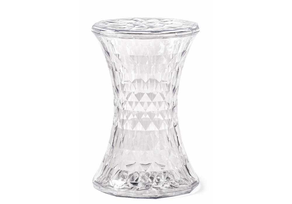 Журнальный стол Woodville Button 30x47 clear