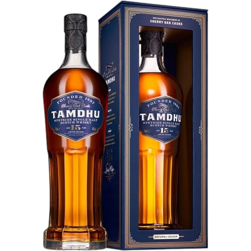 Виски Tamdhu 15 Y.O. 0,7 л. В подарочной коробке