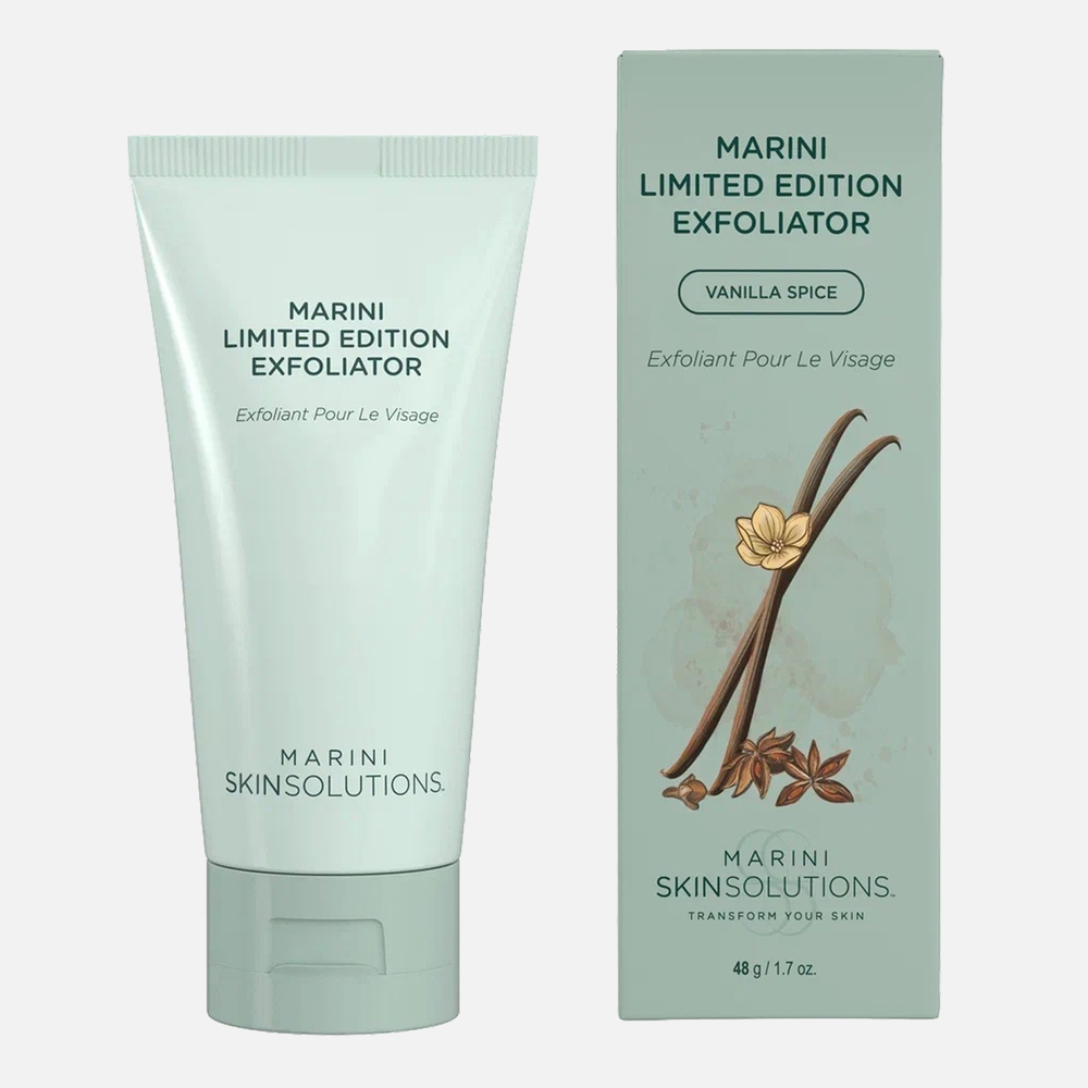 ПОДАРОК: Marini Limited Edition Exfoliator Vanilla Spice Полиш-крем тройного действия для мгновенного обновления и сияния кожи