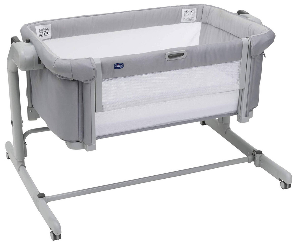 Детская кроватка Chicco Next2Me Magic Evo Grey Mist