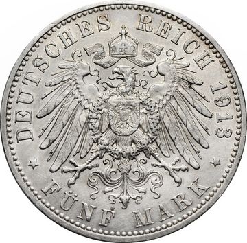 5 марок 1913 Германская империя (Пруссия)